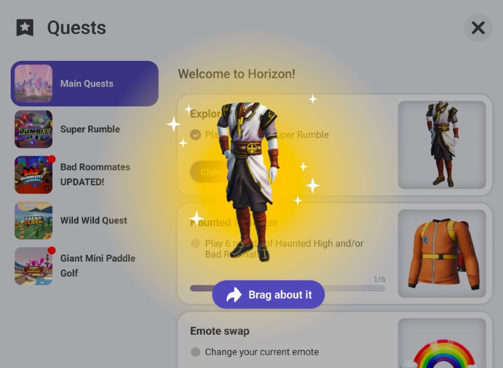 Meta Horizon voice and tone hero image